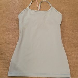 Ivivva baby blue workout tank top